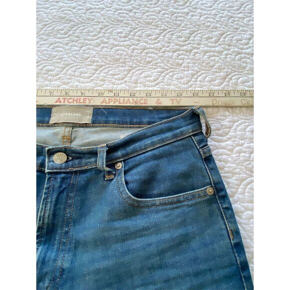 Everlane Ankle Jeans Blue Mid-Rise Denim 5-Pocket Size 30 - Picture 8 of 10